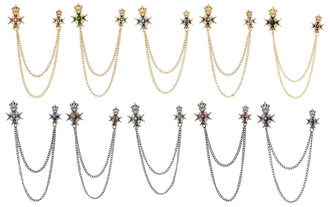 lapel chain pin