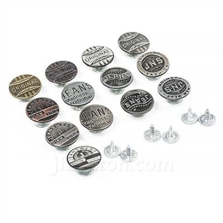 Botymau ar gyfer metel jîns