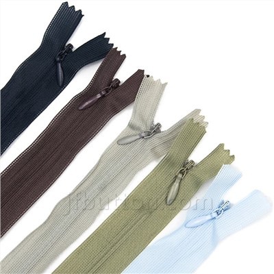 Zipper Anweledig 7 Fodfedd