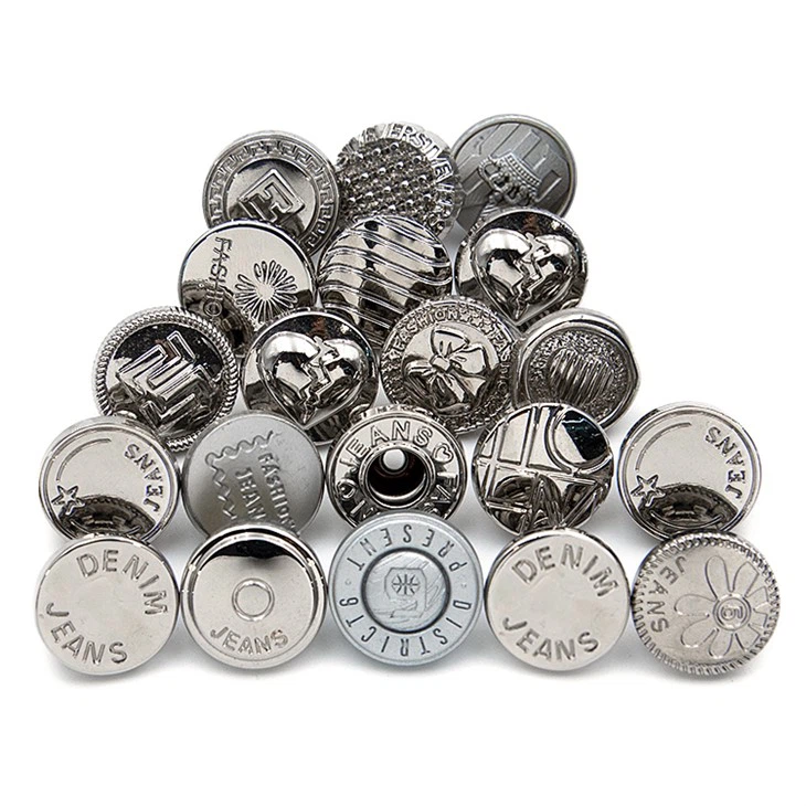 Jeans Jacket Buttons