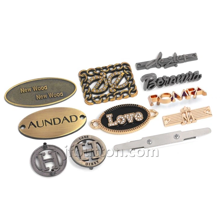 Brass Logo Tags