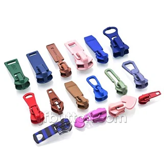 Zipper Lliw yn Tynnu