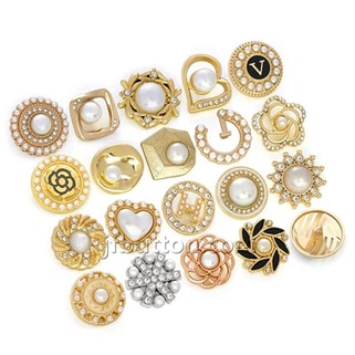 Botymau Aur ar gyfer Côt