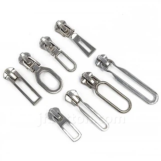 Llithrydd zipper metel