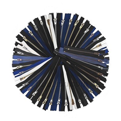Zippers metel ar gyfer bagiau