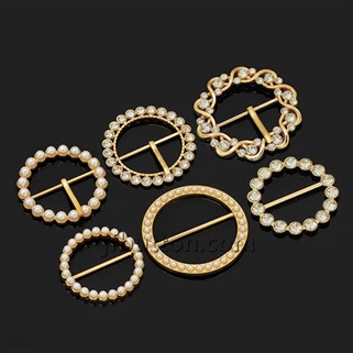 O-siâp Diamond Buckle For Shoes